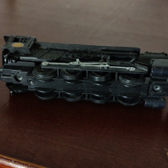 Black Model Train with Shell Logo - Picture 2 of 3